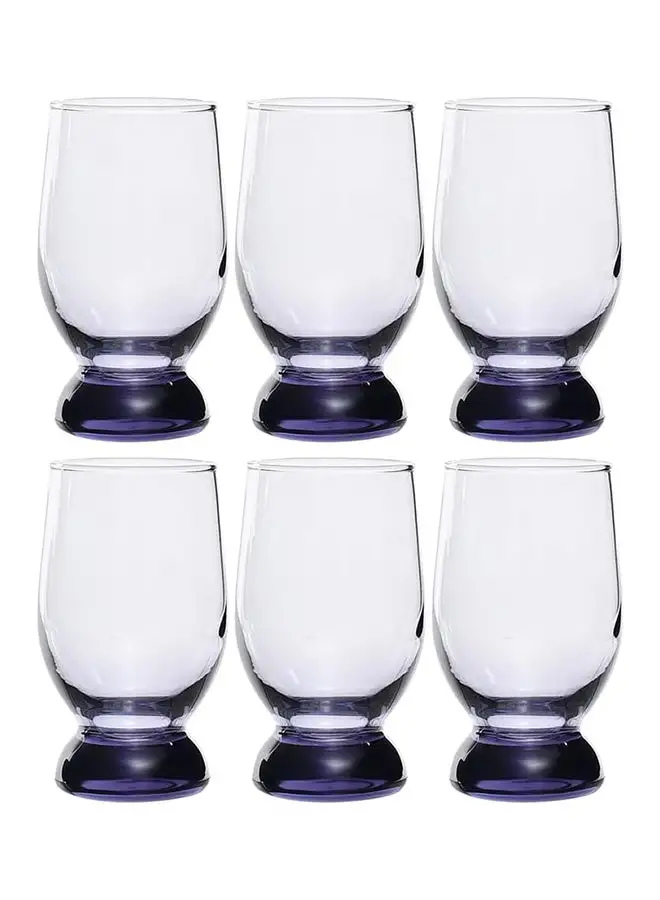 Pasabahce Aquatic Water Tumbler 6 Pcs Purple