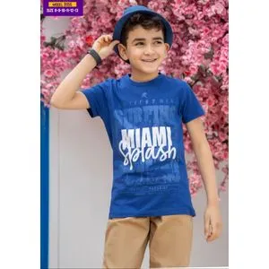 infantimo Elegant Round Cotton T-shirt For Boys