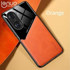 Lenuo for Huawei Honor 60 Pro Leather Texture Case