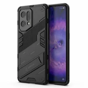 OPPO Find X5 Hummer Full Protection Slim Case Kickstand  Camera Shield Cover