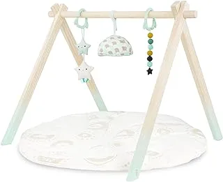 B. WOODEN BABY PLAY GYM AND MAT