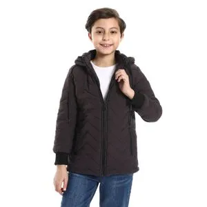 Caesar Boys Capotene Lining Jacket With Zipper