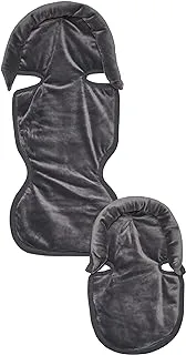 Mamas Gift Super Soft 2-in-1 Headrest, Grey