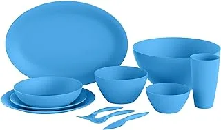 M-DESIGN Lifestyle Tableware 56 PCS Dinner Set (Blue)