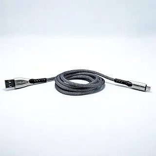 Sparkber® Cable for SmartKone Super Charge Fabric 1.2m Grey