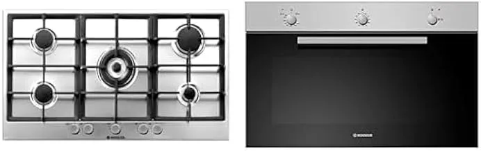 HOOVER Built-In Set : Hob HG953/1SXGH-EGY + Oven HGG93 + Hood HCH9MXPP-EGY