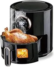 RAF Essential Air fryer R.5271, 1350 Watt, 5.5 Liter, 220v, 50Hz, Black