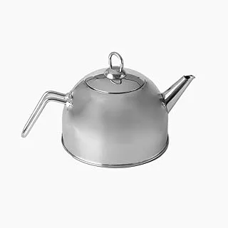 Rosa Stainless Steel Solitaire Balerin Teapot, 1.5 Liter Capacity