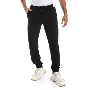 AlNasser Elastic Ankle Black Sweatpants