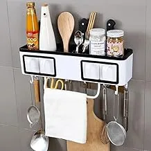 Spanish Kitchen Organizer Spice Tool Holder - 4 Drawer, Transparent