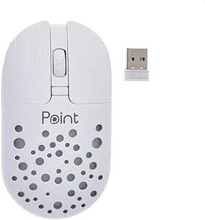 Point PT-70 Plastic Mouse Type C Interface With High Speed And Dual Mode For Windows/Mac - White