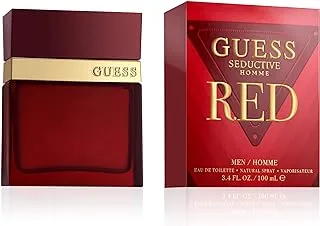 Guess Seductive Red Men/Homme Eau de Toilette Cologne Spray For Men, 3.4 Fl. Oz.