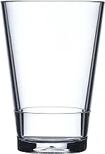 Mepal Flow Series San Plastic Glass, 275 ml Capacity, Clear