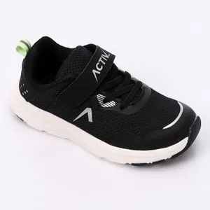 Activ Mesh Black Kids Sneakers