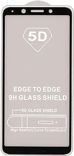 5D Glass Screen Protector For Oppo F5, Black