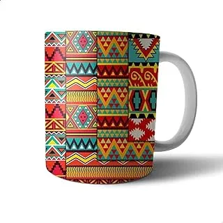 Ceramic Ramadan-Shape Print Mug - Multi Color