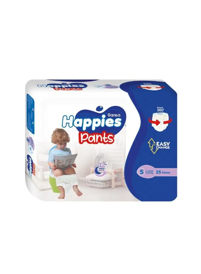 Sanita Happies Baby Pants X-Large (Size 5) 25 Pants