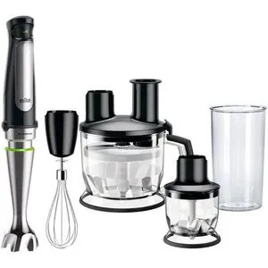 Braun MultiQuick 7 Hand Blender, 1000 Watts, Silver/Black - MQ7085x