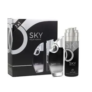 Mirada Sky - EDT For Men 100ml + Body Spray - 200ml