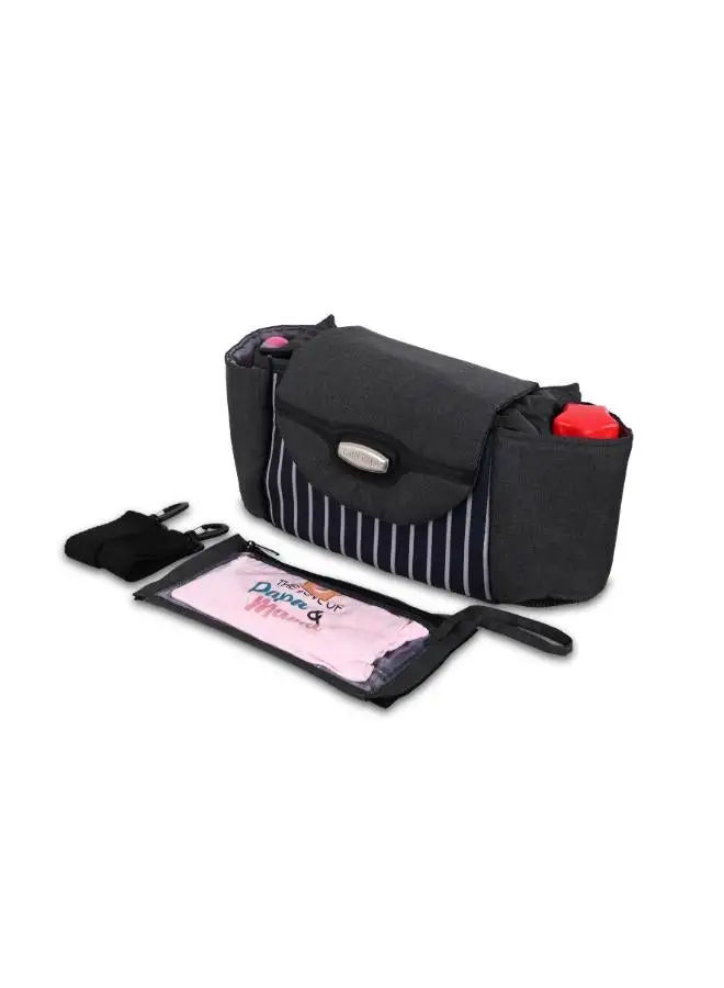 Petit bebe Diaper Bag formi Stroller organizer striped