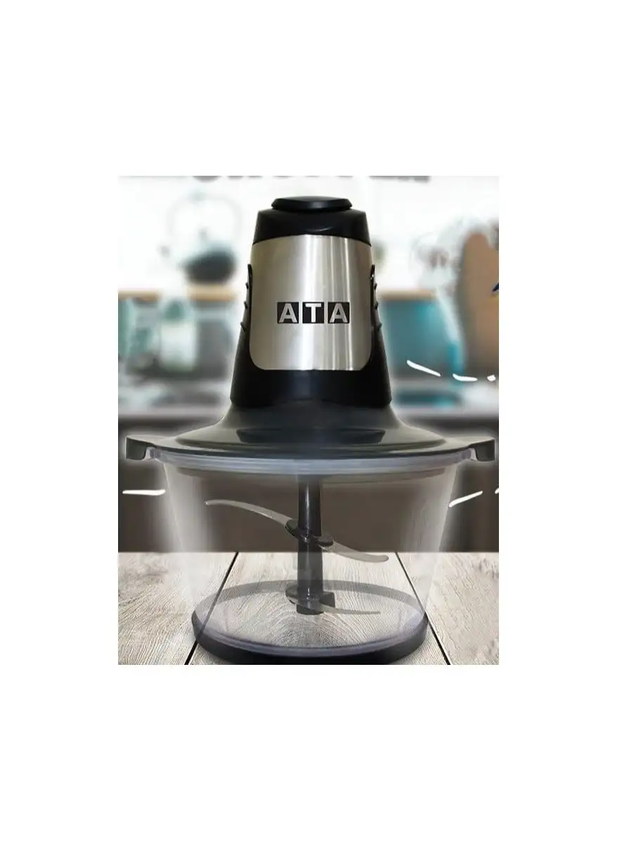 ATA Chopper 800 Watt 1.8 Litre Unbreakable Bowl With 4 Blades