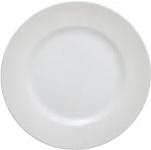 Tunisie Tu-5300116 Set Of 6 Pieces Of Porcelain Mimosa B&B Plate 16Cm Suitable For Home And Restaurants With Premium Durable Material - White