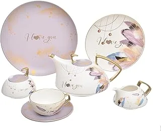 Oxford Tea 24 Pieces Set, Matte - J2304227-3