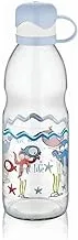 Bager Luna Decorated Water Bottle 500 Cc, Blue