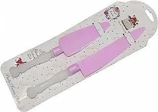 Turkish Cake and desserts knife serving set (Pink)