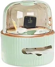 Plastic Large Multifunctional Tools Organizer Box Contains Designated Place For Tissues And Mobile Phone With Luxury Design For Home - Mint Green