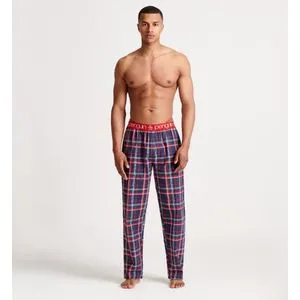 Debenhams 1PK MENS PENGUIN LOUNGEWEAR PANTS WOVEN LOUNGE RED