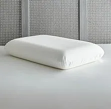 Depillow Flat Memory Foam Pillow, 50 cm x 70 cm Size, White