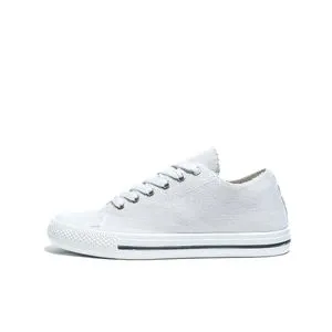 Desert Basic Lace-Up Knit Flat Sneakers For Women