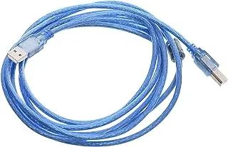 Copper USB 2.0 Cable With High Speed And Practical For Multi Device 2M - Blue