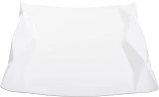 Rosa Porcelain Square Service Plate, 39 cm Size