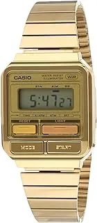 Casio New Vintage Digital Stainless Steel Watch A120WEG-9ADF, Retro