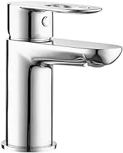 Gawad MIL-00840 Milo Bathroom Basin Mixer, Silver