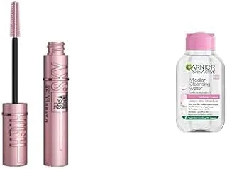 Maybelline Newyork Sky High Mascara Bundle and Garnier Skin Active Cleansing Water 100 ml