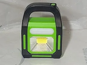 MakiStore Portable Waterproof LED Work Light Solar Powered Camping Lamp with USB Rechargeable Search Light