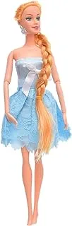 Elnada High Quality Barbie doll with dress For Kids, Gift,fun and entertainment - Multi Color