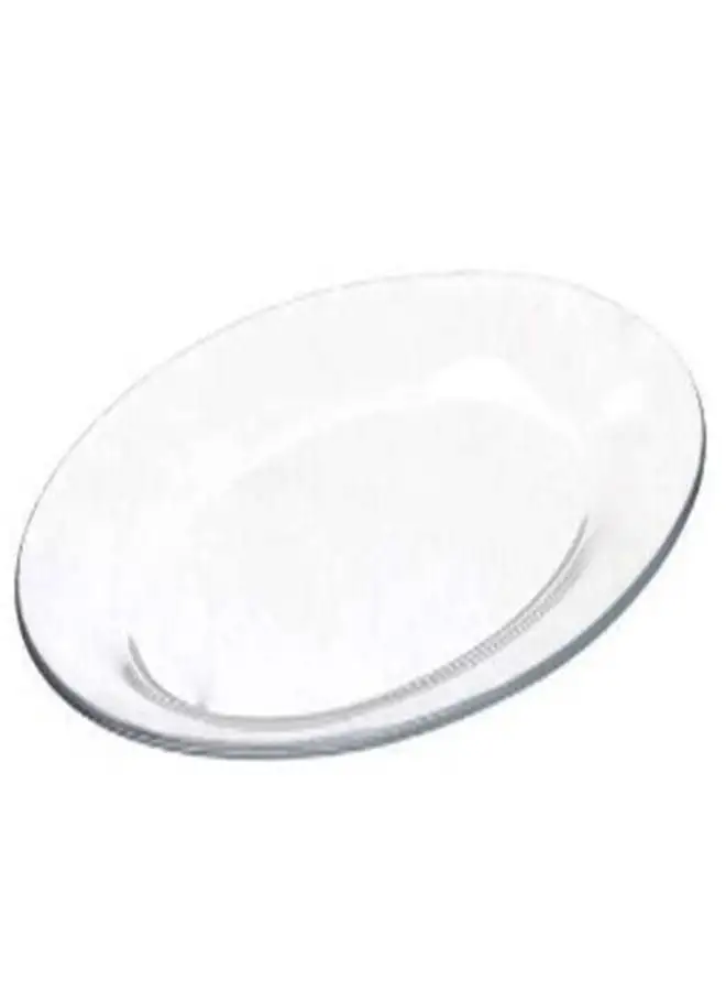 Pasabahce Oval Plate White 33cm