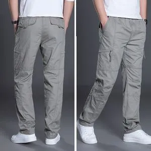 Fashion Men's Cargo Plus Size Pants