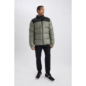 Defacto Man Oversize Fit W/O Hoodie Long Sleeve Coat.