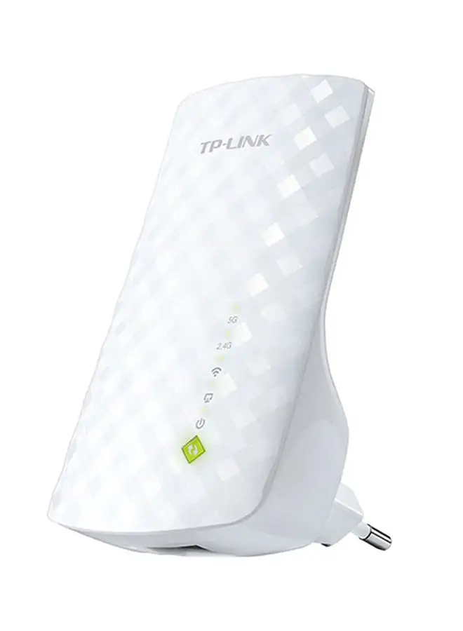 تي بي لينك، معزز نطاق الواي فاي ثنائي النطاق TP-Link AC750/RE200 (2.4 جيجا هرتز و5 جيجا هرتز) أبيض