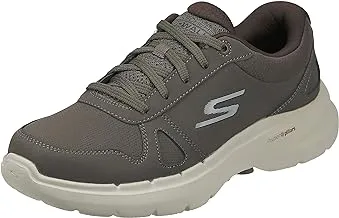 Skechers GO WALK 6 Men's Walking Shoe, TAUPE, 44.5 EU