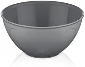 Bager Clover Round Bowl 400 Ml, Grey