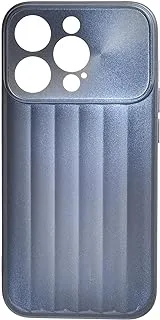 Ribbed High Quality Back Cover With Hygenic And Robust Protection Against Drops Impacts For Iphone 15 Pro - Black