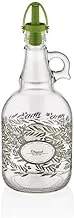 Bager Fiesta Decorated Oil Bottle 1000 Cc, Transparent