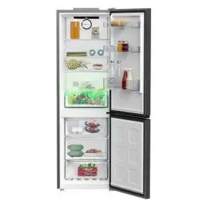 Beko RCNE367E30XBRI Refrigerator - 2 Door - 316 LT - Nofrost - Aeroflow (Combi) - HF - Dark Stainless - Dark Stainless