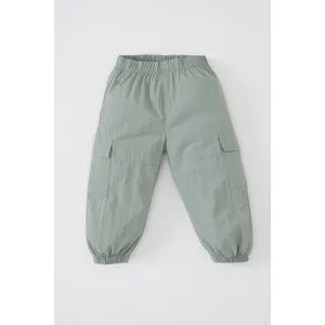 Defacto Babygirl Cargo Fit Woven Trousers